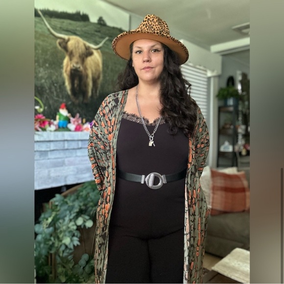 Express Lace Trim Jumpsuit Size Large - Picture 5 of 6